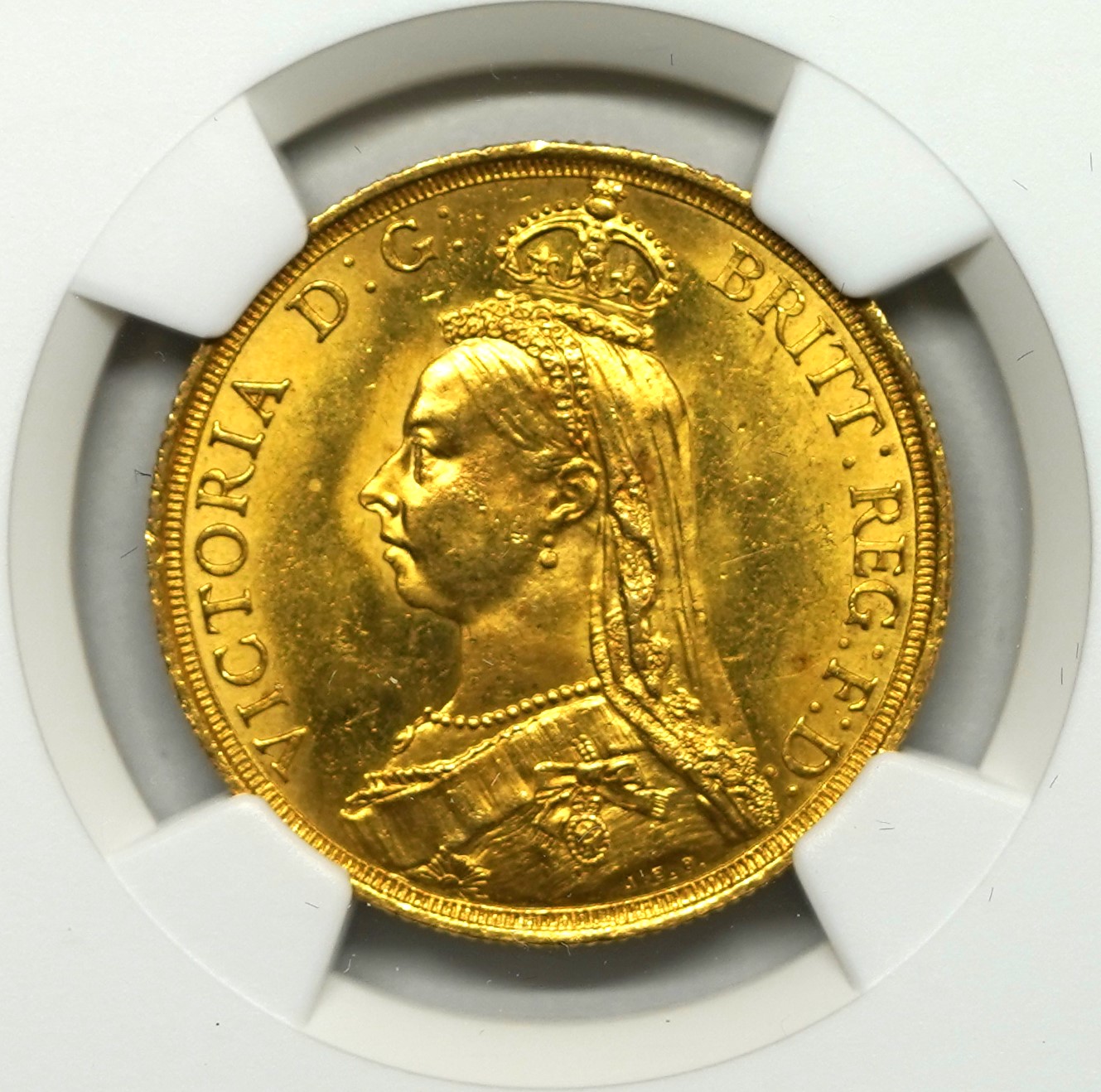 Sold】1887年 ヴィクトリア 2ポンド金貨 MS64 NGC | ソブリンパートナーズ